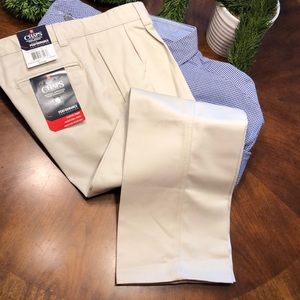 Boys Khaki pleated pants